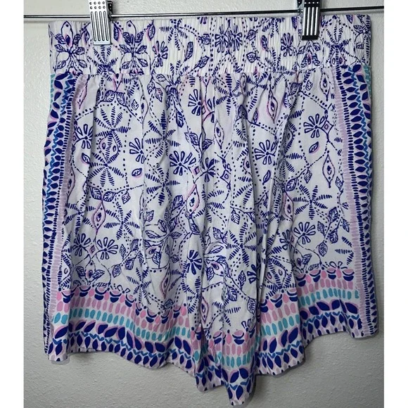 Lilly Pulitzer Neilah Resort White Time To Shine Engineered Shorts Women's XXS - Picture 1 of 6
